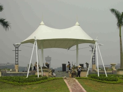 青島膜結(jié)構(gòu)景觀棚 設(shè)計與施工的藝術(shù)與科學(xué)